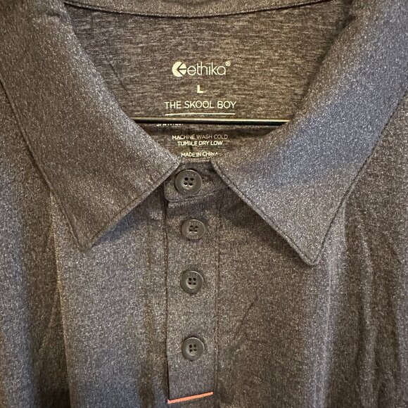 Ethika Polo - Slate Grey (L) - Picture 2 of 5